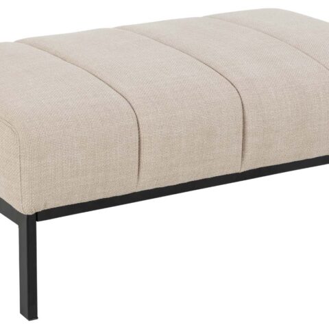 Tumba CAIX beež, 100x61xH41cm, kangas, teras Elutoamööbel Tumbad, kanapeed ja kott-toolid