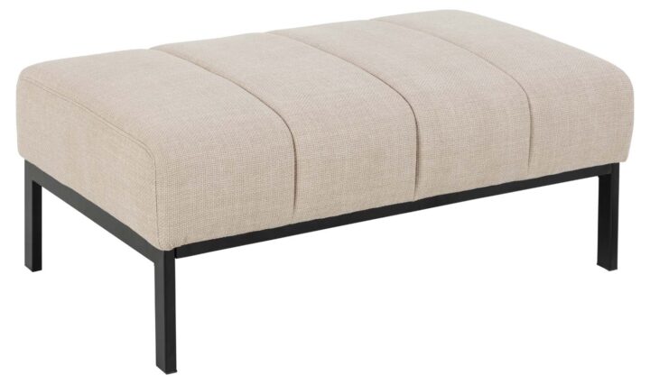 Tumba CAIX beež, 100x61xH41cm, kangas, teras Elutoamööbel Tumbad, kanapeed ja kott-toolid
