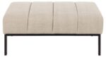 Tumba CAIX beež, 100x61xH41cm, kangas, teras Elutoamööbel Tumbad, kanapeed ja kott-toolid