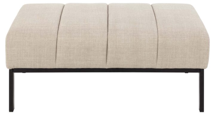 Tumba CAIX beež, 100x61xH41cm, kangas, teras Elutoamööbel Tumbad, kanapeed ja kott-toolid