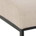 Tumba CAIX beež, 100x61xH41cm, kangas, teras Elutoamööbel Tumbad, kanapeed ja kott-toolid