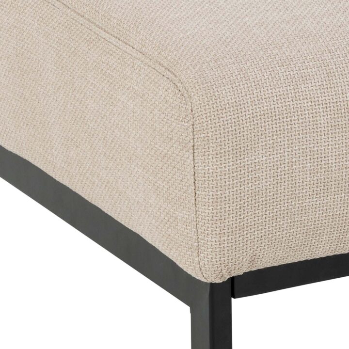 Tumba CAIX beež, 100x61xH41cm, kangas, teras Elutoamööbel Tumbad, kanapeed ja kott-toolid