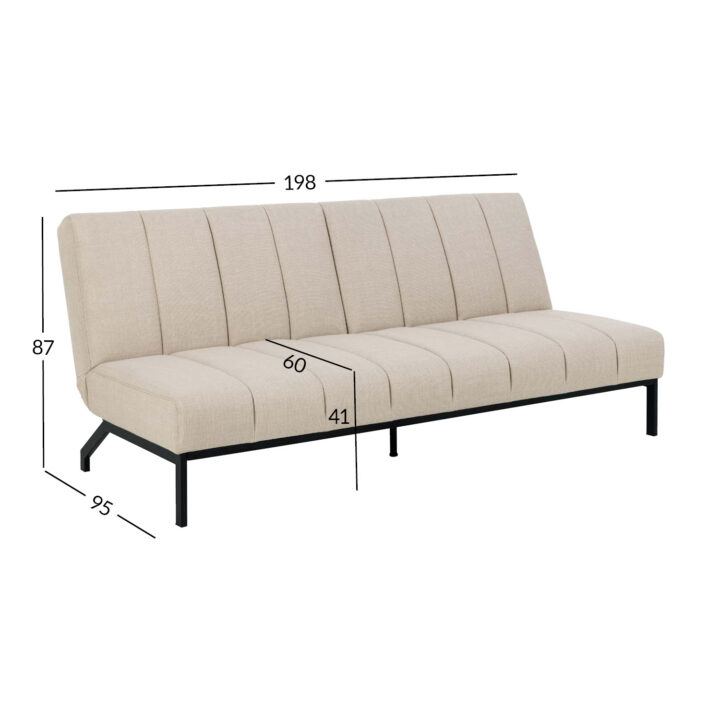 Diivanvoodi CAIX beež, 198x95xH87cm Diivanid Diivanid
