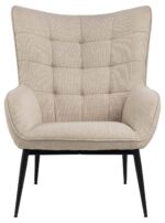 Tugitool REDDING beež, 76,5×89,5xH99cm Elutoamööbel Tugitoolid ja kiiktoolid