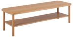Diivanilaud BANBURY 150x50xH42cm, naturaalne Diivanilauad ja abilauad Diivanilauad ja abilauad
