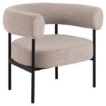 Tool OAKFIELD beež, 78,5×67,5xH71cm, kangas, teras Elutoamööbel