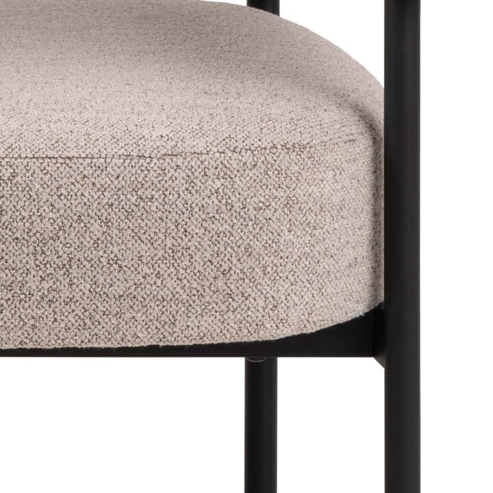 Tool OAKFIELD beež, 78,5×67,5xH71cm, kangas, teras Elutoamööbel