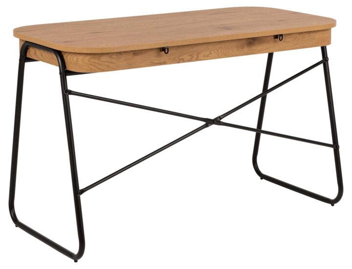Kirjutuslaud BLUETON 120x60xH75cm, naturaalne, MDF, teras Kirjutuslauad Kirjutuslauad