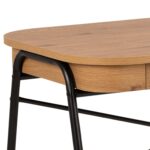Kirjutuslaud BLUETON 120x60xH75cm, naturaalne, MDF, teras Kirjutuslauad Kirjutuslauad