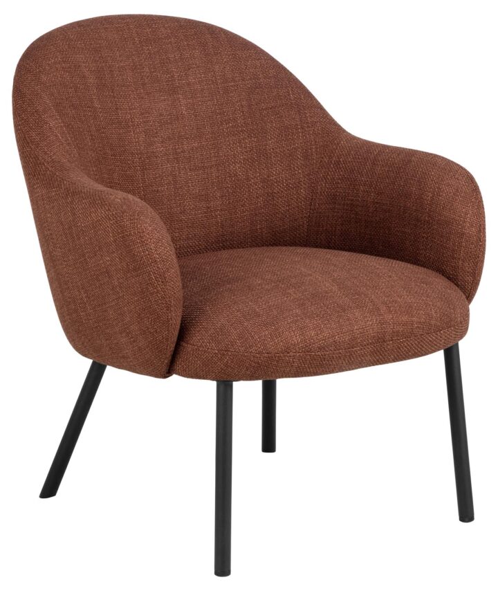 Tugitool SPENCER terrakota, 70x75xH75cm Elutoamööbel