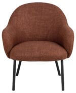 Tugitool SPENCER terrakota, 70x75xH75cm Elutoamööbel