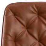 Töötool ERIK pruun, 60×67,5xH106cm, 100% polüuretaan, pulbervärvitud teras Arvutitoolid ja töötoolid Arvutitoolid ja töötoolid