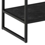 Riiul STRINGTON 85x35xH185cm, must, MDF, teras Elutoamööbel Kapid, kummutid ja riiulid