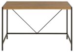 Kirjutuslaud BAHAMAS 120x60xH75cm, naturaalne, MDF, metall Kirjutuslauad Kirjutuslauad
