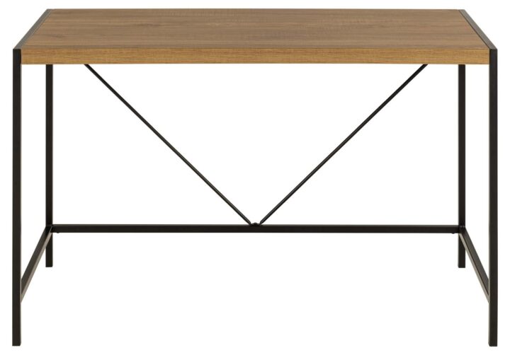 Kirjutuslaud BAHAMAS 120x60xH75cm, naturaalne, MDF, metall Kirjutuslauad Kirjutuslauad