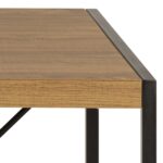 Kirjutuslaud BAHAMAS 120x60xH75cm, naturaalne, MDF, metall Kirjutuslauad Kirjutuslauad