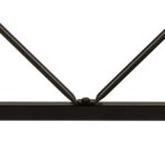 Kirjutuslaud BAHAMAS 120x60xH75cm, naturaalne, MDF, metall Kirjutuslauad Kirjutuslauad