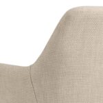 Tool LIZZY käetugedega, beež, 59x59xH85cm, polüesterkangas, teras Söögilauatoolid, taburetid, pingid