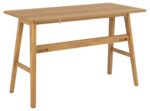Kirjutuslaud BARNETT 120x60xH75cm, naturaalne, lakitud tammespoon, MDF, puit Kirjutuslauad Kirjutuslauad