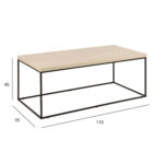 Diivanilaud BAROSSA 110x55xH45cm, beež Diivanilauad ja abilauad Diivanilauad ja abilauad