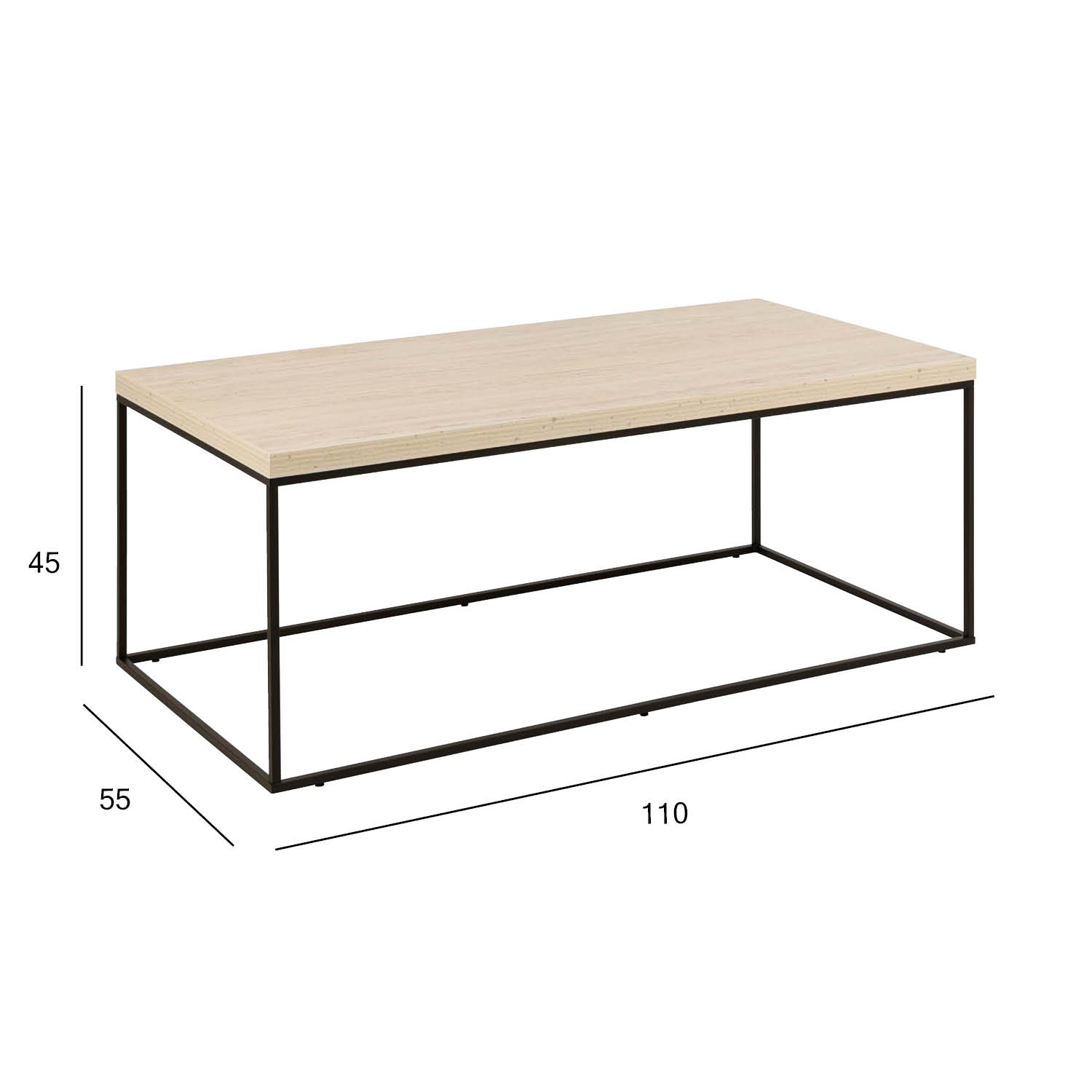 Diivanilaud BAROSSA 110x55xH45cm, beež Diivanilauad ja abilauad Diivanilauad ja abilauad Diivanilaud BAROSSA 110x55xH45cm, beež Diivanilauad ja abilauad Diivanilauad ja abilauad