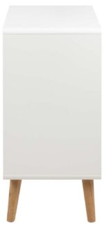 Kummut LOWELL 80x40xH80cm, naturaalne Elutoamööbel