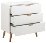 Kummut LOWELL 80x40xH80cm, naturaalne Elutoamööbel