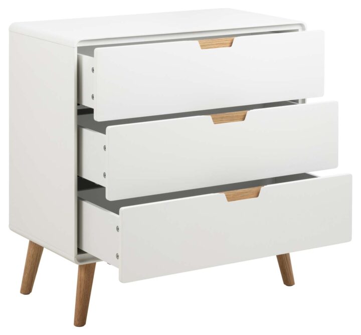 Kummut LOWELL 80x40xH80cm, naturaalne Elutoamööbel
