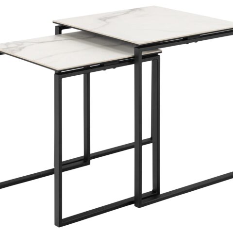 Diivanilaud KATRINE 50x50xH55cm, valge Diivanilauad ja abilauad