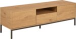 TV-laud SEAFORD 140x40xH45cm, naturaalne Elutoamööbel