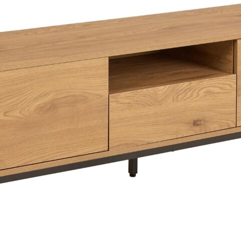TV-laud SEAFORD 140x40xH45cm, naturaalne Elutoamööbel