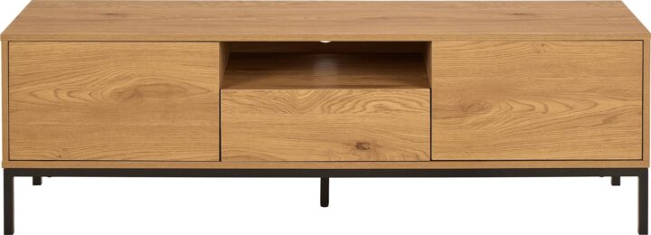 TV-laud SEAFORD 140x40xH45cm, naturaalne Elutoamööbel