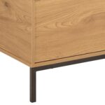 TV-laud SEAFORD 140x40xH45cm, naturaalne Elutoamööbel