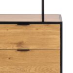 Riiul SEAFORD 77x35xH185cm, naturaalne Elutoamööbel