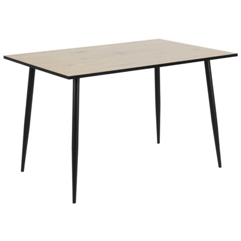 Söögilaud WILMA 120x80xH75cm, valge tamm, lauaplaat: melamiin, jalad: metall Söögilauad ACTONA