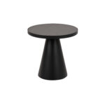 Diivanilaud SOLI D45xH45cm, must klaas, metall Diivanilauad ja abilauad ACTONA