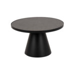 Diivanilaud SOLI D65xH40cm, must klaas, metall Diivanilauad ja abilauad ACTONA