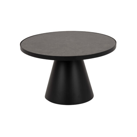 Diivanilaud SOLI D65xH40cm, must klaas, metall Diivanilauad ja abilauad ACTONA