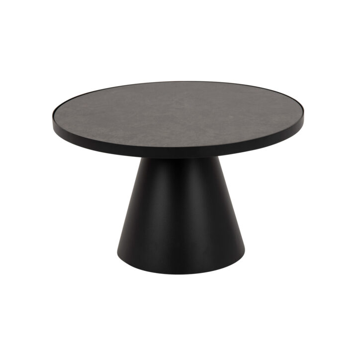 Diivanilaud SOLI D65xH40cm, must klaas, metall Diivanilauad ja abilauad ACTONA