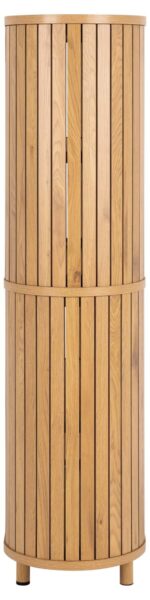 Riiul COLIMA 100x40xH160cm, naturaalne, MDF, teras Elutoamööbel Kapid