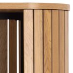 Riiul COLIMA 100x40xH160cm, naturaalne, MDF, teras Elutoamööbel Kapid