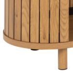 Riiul COLIMA 100x40xH160cm, naturaalne, MDF, teras Elutoamööbel Kapid