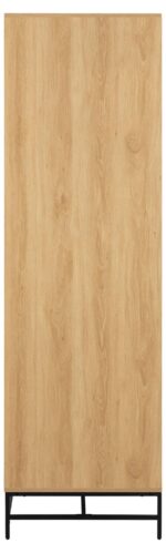 Kapp ALBANY 99x60xH200cm, naturaalne Kapid, kummutid ja riiulid