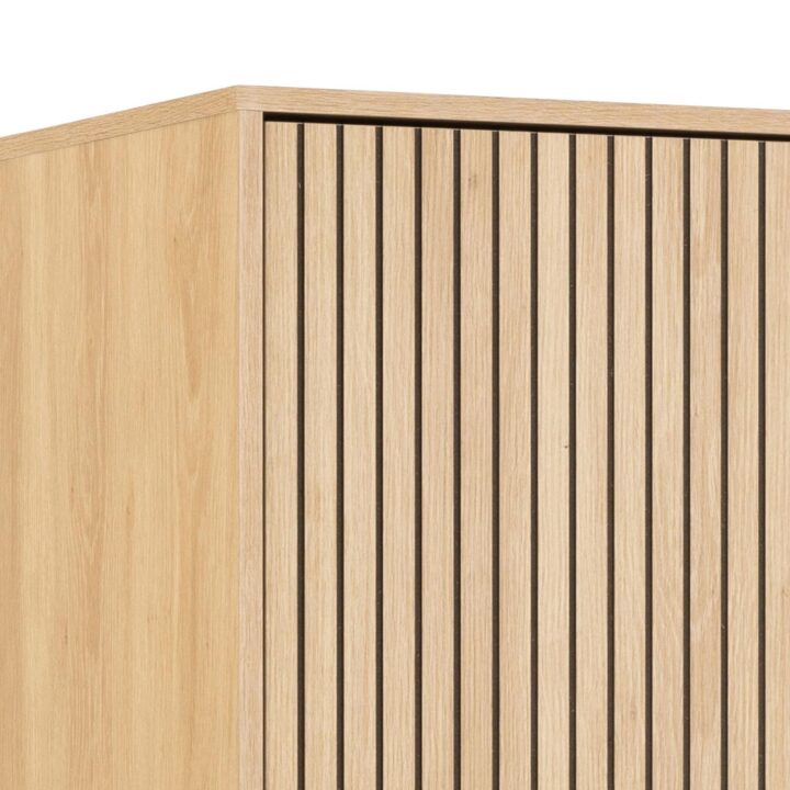 Kapp ALBANY 99x60xH200cm, naturaalne Kapid, kummutid ja riiulid