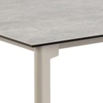 Söögilaud PALERMO 160x90xH75cm, hall Söögilauad