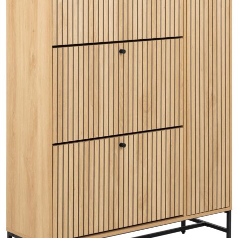 Jalanõudekapp ALBANY 98,7x35xH140,4cm, naturaalne Esik ja Garderoob