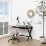 Kirjutuslaud WRITEX 120x60xH75cm, must, MDF Kirjutuslauad ACTONA