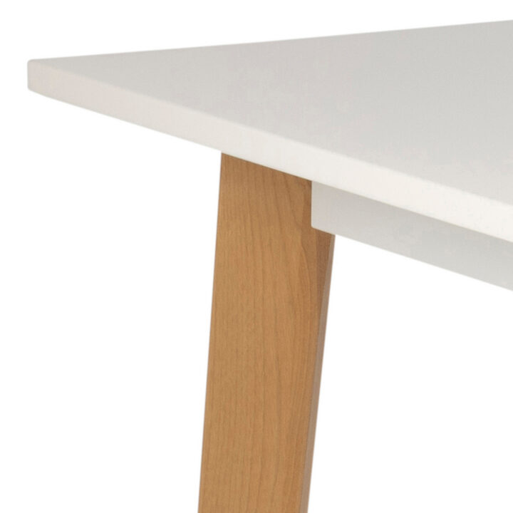 Kirjutuslaud EMMA 117x58xH75,5cm, valge, puit Kirjutuslauad ACTONA