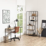 Kirjutuslaud SEAFORD 100x45xH75cm, tamm, mööbliplaat, metall Kirjutuslauad ACTONA