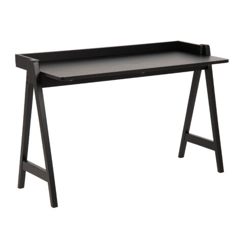 Kirjutuslaud MISO, 126x51xH80cm, must tamm Kirjutuslauad ACTONA